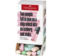 FABER-CASTELL 154201 - Set de rotuladores TXTLNR, 60 rotuladores pastel para niños y adultos, mini