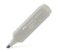Faber-Castell 154634 - Caja de 10 marcadores 1546 pastel. Color gris seda.