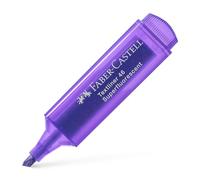 Faber-Castell 154636 - Caja con 10 Marcadores Fluorescentes Textliner 46 - Violeta