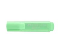 Faber-Castell 154666 - Marcador fluorescente TEXTLINER 1546 pastel. 3 grosores de trazo: 5 mm, 2 mm y 1 mm. Color pastel: verde claro. 10 unidades.
