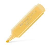 Faber-Castell 154667 - Marcador fluorescente TEXTLINER 1546 pastel. 3 grosores de trazo: 5 mm, 2 mm y 1 mm. Color pastel: vainilla. 1 unidad.