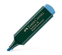 Faber-Castell 154851 - Resaltador Textliner 48, recargable, azul
