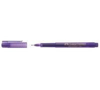 Faber-Castell 155436 - Fineliner Broadpen 1554, 0,8 mm, violeta, 1 pieza