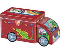 FABER-CASTELL 155533 - Set de rotuladores Connector Truck, caja metálica de 33 unidades, lavables, set de pintura para niños