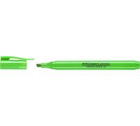 Faber-Castell 157763 - Caja con 10 Marcadores Fluorescentes Textliner 38 - Verde
