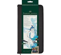 Faber-Castell Set Albrecht Dürer – 30 acuarelables doble punta, 4 PITT, pincel y lápiz Castell 9000