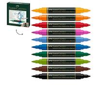 Faber-Castell - 160310 - Estuche 10 marcadores acuarelabless A. Dürer. Color Surtidos