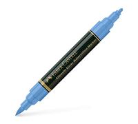 Faber-Castell - 160420 - Caja de 4 marcadores acuarelables A. Dürer 120. Color Azul ultramar
