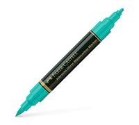 Faber-Castell - 160456 - Caja de 4 marcadores acuarelables A. Dürer 56. Color Verde de cobalto