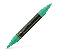 Faber-Castell - 160464 - Caja de 4 marcadores acuarelables A. Dürer 264. Color Verde ptalocianina oscuro