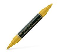 Faber-Castell - 160468 - Caja de 4 marcadores acuarelables A. Dürer 268. Color Verde dorado