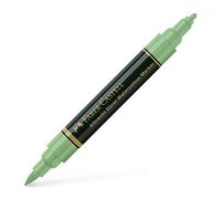 Faber-Castell - 160472 - Caja de 4 marcadores acuarelables A. Dürer 172. Color Verde tierra