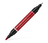 Faber-Castell 162119 - Pitt Artist Pen Dual Marker Tinta China - Rojo Escarlata Oscuro (219)