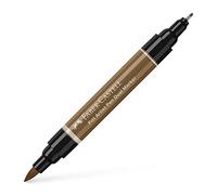 Faber-Castell 162180 - Pitt Artist Pen Dual Marker - Tinta China - Color Tierra de Sombra Natural