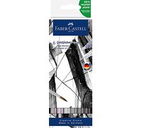 Faber-Castell 164522 - Pack de 6 Goldfaber Aqua Dual Markers - Sombras de Gris