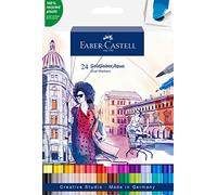 Faber-Castell - 164624 - Goldfaber Aqua Dual Markers. Pack 24 surtidos