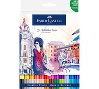 Faber-Castell - 164624 - Goldfaber Aqua Dual Markers. Pack 24 surtidos