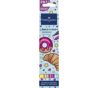 Faber-Castell 164817 Goldfaber Sketch - Rotuladores (4 unidades, base de alcohol, punta de pincel y punta fina)