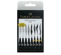 Faber-Castell 167137 Negro - Rotulador (Negro, 8 pieza(s))