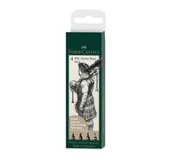 Faber-Castell Rotulador Pitt Artist Pen 167153 color 199 negro punta 1,5 mm C/B fude medio estuche 4