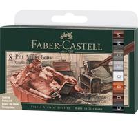 Faber-Castell 167172 Pitt Artist Pen Classic B/M, estuche de 8 unidades
