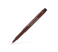 Faber-Castell 167175 - Rotulador de punta fina S, color sepia