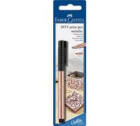 Faber-Castell 167393 - tinta de la pluma Pitt artista pluma, espesor 1,5 mm, blister, cobre
