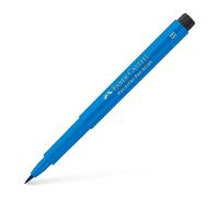 Faber-Castell 167410 - Rotulador de punta fina, color azul
