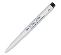 Faber-Castell 167501 - Rotuladores Pitt artist pen blancos. Color blanco, Trazo C Calligraphy. 1 unidades.