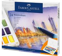 Faber-Castell 169724 - Set de 24 Acuarelas Creative Studio 24 unidad (Paquete de