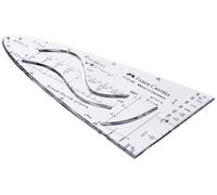 Faber-Castell 172182 - Plantilla parábola, transparente