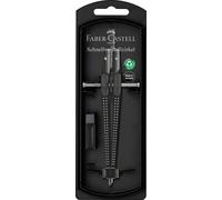 FABER-CASTELL 174434 - Brújula de ajuste rápido Grip, negro Negro Brújulas Grip