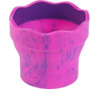 Faber-Castell 181527 Clic&Go - Vaso de agua, color rosa