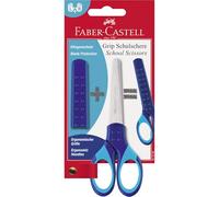Faber-Castell 181549 Tijeras, azul,