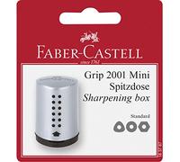 Faber-Castell 183787 Grip 2001 Mini - Sacapuntas simple, color plateado