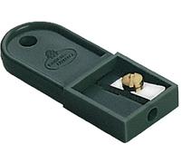 Faber-Castell 184100 - Sacapuntas (Manual pencil sharpener, Verde, Metálico, De plástico)