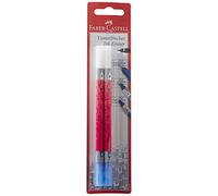Faber-Castell 185559 -Borrador de tinta, punta correctora F, 2 piezas (surtidas)