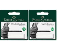 Faber-Castell 185697 Precision Eraser Pen - Recambio para goma de borrar (4 unidades) (Paquete de 2)