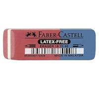 Faber-Castell 187040 - Goma de borrar de látex Free, de tinta/plomo, 7070 - 40