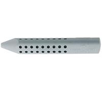 Faber Castell 187100, Borrador Grip, Forma Triangular, Gris