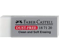 Faber-Castell - Juego de 5 gomas plástico Dust-free sin PVC 62 x 22 x 13 mm gris