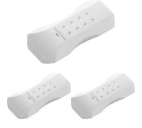 Faber-Castell - 187320 Goma Sparkle Rollon en color, blanca (Paquete de 3)