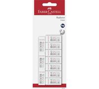 Faber-Castell 188530 - Goma de borrar PVC sin 7086-30, 10 unidades