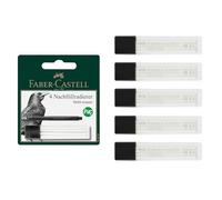 Faber-Castell 205267 - Goma de borrar de repuesto Precision Eraser Pen, 20 gomas de repuesto para bolígrafo borrador