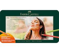 Faber-Castell 210061 - Estuche Metal 102 Lapices Polychromos - Multicolor