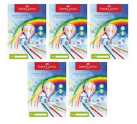 Faber-Castell 212049-5 Malblock A4, FSC Mix, 100 hojas, a 5 cuadras