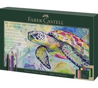 Faber-Castell Albrecht Dürer & Pitt Pen - Juego de regalo de 46 piezas, dibujo, colorear, pintar, pincel, boceto, lápices, bolígrafos, escuela y oficina, suministros de artista, producto de arte, bloc