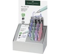 Faber-castell 241112 bolígrafo azul bolígrafo de punta retráctil co