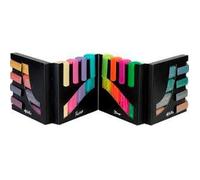 Faber-Castell Subrayadores 254603 Juego de 16 – Pastel, Metálicos y Neón con Organizador