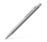 Faber-Castell 342020 - Boligrafo Neo Slim de Acero Inoxidable - Cuerpo de Plata Brillante